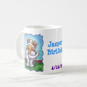 サンベルナール峠のパーティーの中心 コーヒーマグカップ (正面左)