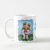 サンベルナール峠のパーティーの中心 コーヒーマグカップ (左)