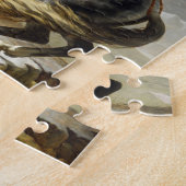 サンベルナール峠の壮大なパスを交差させているナポレオン ジグソーパズル (側面)