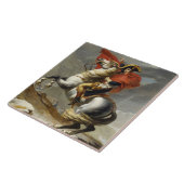 サンベルナール峠の壮大なパスを交差させているナポレオン タイル (側面)