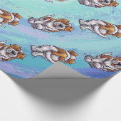 サンベルナール峠の天地パターン ラッピングペーパー (角)