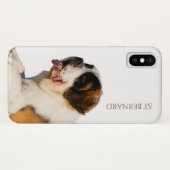 サンベルナール峠のiPhone Xの場合 Case-Mate iPhoneケース (裏面(横))