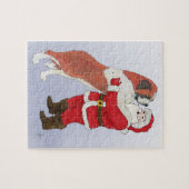 サンベルナール峠のJowlyクリスマスの挨拶 ジグソーパズル (横)