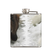 サンベルナール峠犬 フラスク (裏面)