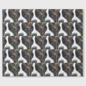 サンベルナール峠犬 ラッピングペーパー (フラット)