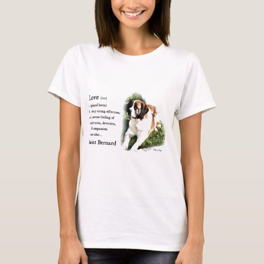 サンベルナール愛好家 Tシャツ (正面)