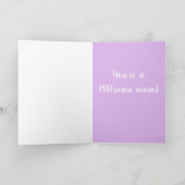 サンベルナール母の日 カード (内部)