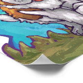 サンベルナール誕生日バナー ポスター (角)