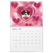 サンベルナール カレンダー (2月 2027)