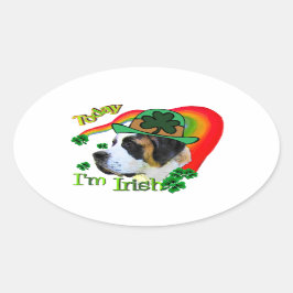 サンベルナールSt patricks 楕円形シール