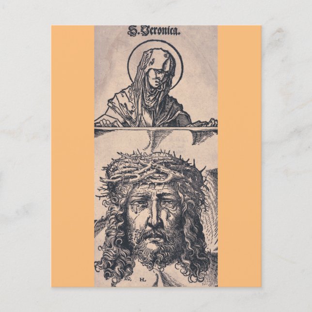 サンベロニカとバーニクルby Hans Burgkmair (正面)