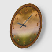 サンベems ラージ壁時計 (傾斜)