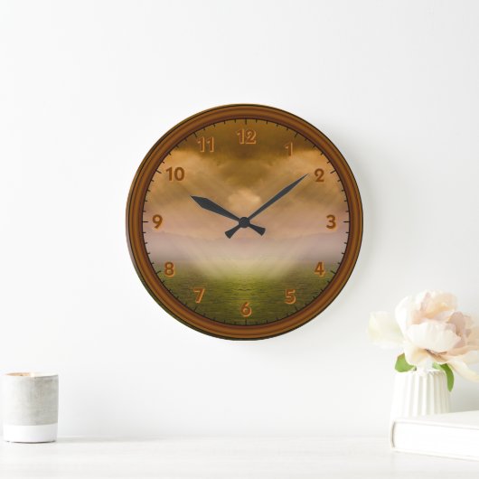 サンベems ラージ壁時計 (ホーム)