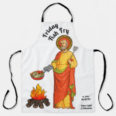 サンペテロの金魚のフライ（プレーン） エプロン (正面)