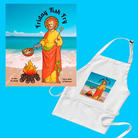 サンペテロ金魚フライ スタンダードエプロン