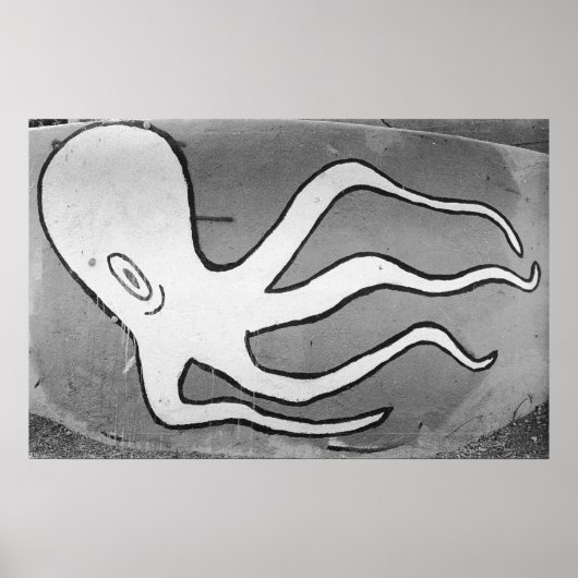 サンペドロタコ通りアート ポスター (正面)