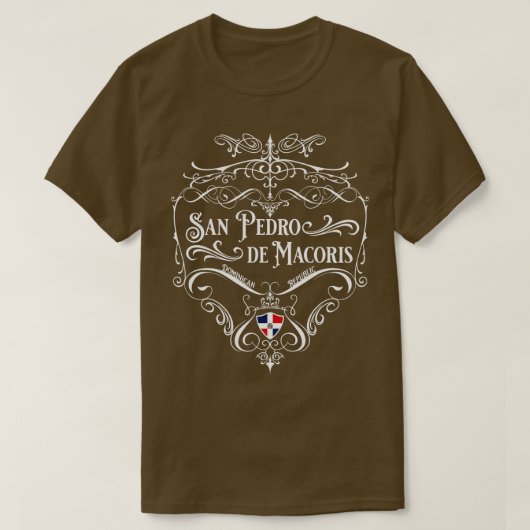 サンペドロデマコリス Tシャツ (デザイン正面)