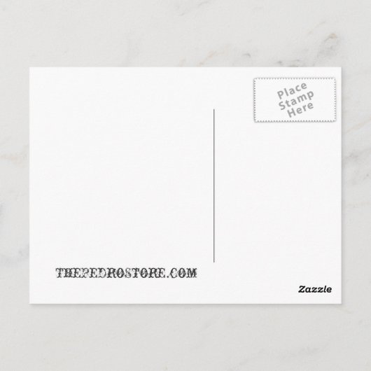 サンペドロパーム王室のポストカード ポストカード (裏面)