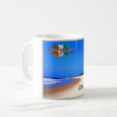 サンペドロビーチ コーヒーマグカップ (正面左)