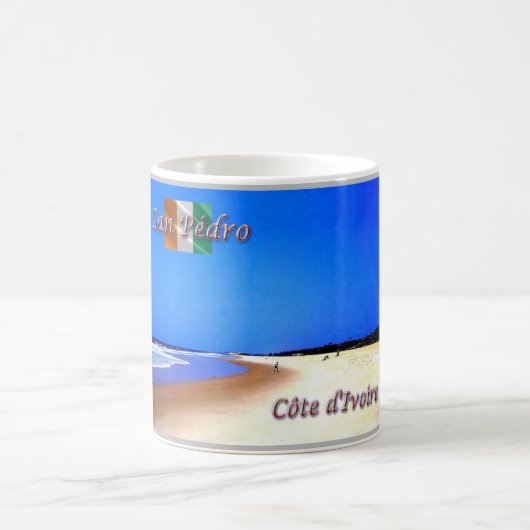 サンペドロビーチ コーヒーマグカップ (中央)