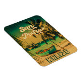 サンペドロベリーズヴィンテージパームツリーズお土産 マグネット (右側)