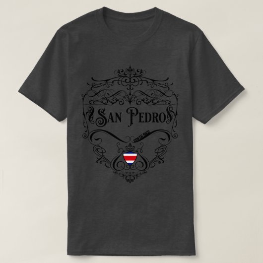 サンペドロヴィンテージデザイン Tシャツ (デザイン正面)