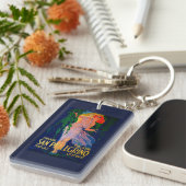 サンペレグリノのヴィンテージPosterEurope キーホルダー (正面右)