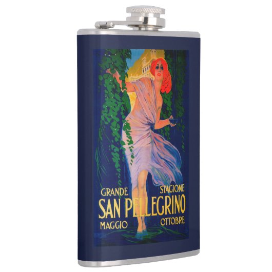 サンペレグリノのヴィンテージPosterEurope フラスク (右)