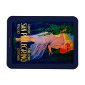 サンペレグリノヴィンテージポスターヨーロッパ マグネット (横)