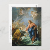 サンペーターウォークオンウォーターbyフランソワスブーチャーポスト ポストカード (正面/裏面)