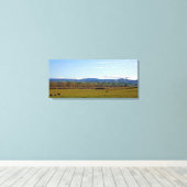 サンホアキンバレーパノラマ キャンバスプリント (インサイチュ (ウッドフロア))