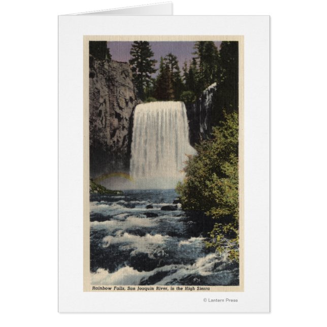 サンホアキンリバーレインボー滝 (正面)