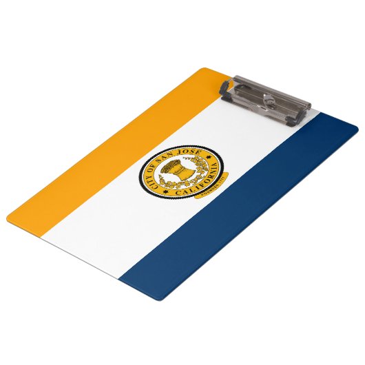 サンホセ市旗(カリフォルニア州) クリップボード (アングル)