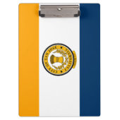 サンホセ市旗(カリフォルニア州) クリップボード (正面)