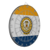 サンホセ市旗（カリフォルニア州） ダーツボード (正面左)