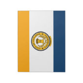 サンホセ市旗（カリフォルニア州） ノートパッド (回転)