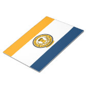 サンホセ市旗（カリフォルニア州） ノートパッド (アングル)