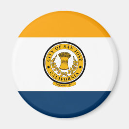 サンホセ市旗（カリフォルニア州） マグネット