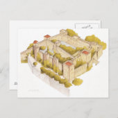 サンホルヘの城。 リスボンポルトガル ポストカード (正面/裏面)