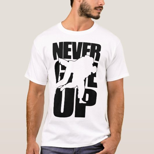 サンボは諦めない Tシャツ (正面)