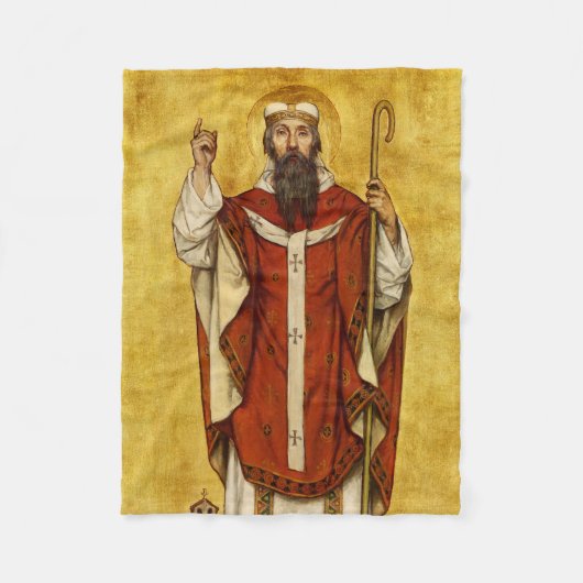 サンボニフェイスバイアルブレヒト・デ・ヴィリエンント フリースブランケット (正面)