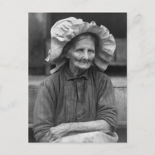 サンボンネットスタイル, 1930 ポストカード (正面)