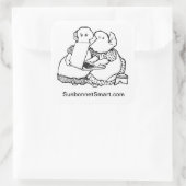 サンボンネット頭が切れるラージシール スクエアシール (バッグ)