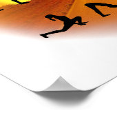 サンポスターに敬礼する ポスター (角)