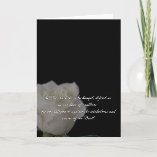 サンマイケル祈りの言葉 シーズンカード (正面)