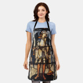 サンマイケルbyサー・エドワード・コーリー・バーン=ジョーンズ エプロン (着用した状態)