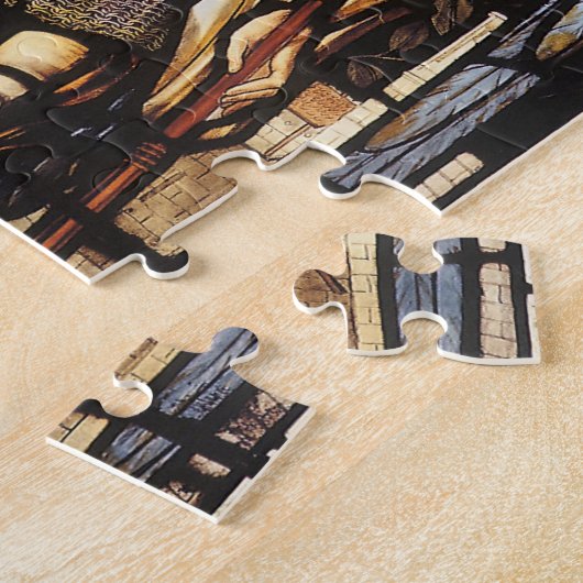 サンマイケルbyサー・エドワード・コーリー・バーン=ジョーンズ ジグソーパズル (側面)