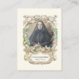 サンマザーカブリニカトリック宗教修道女祈りの言葉 エンクロージャーカード