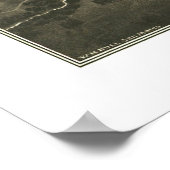 サンマテオパーク、CAパノラママップ – 1905 ポスター (角)