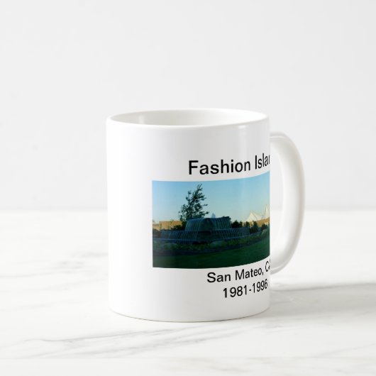 サンマテオファッションアイランドコーヒーマグ コーヒーマグカップ (正面右)